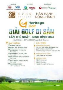 EVER Việt Nam hân hạnh tài trợ Heritage Goft tại Ninh Bình